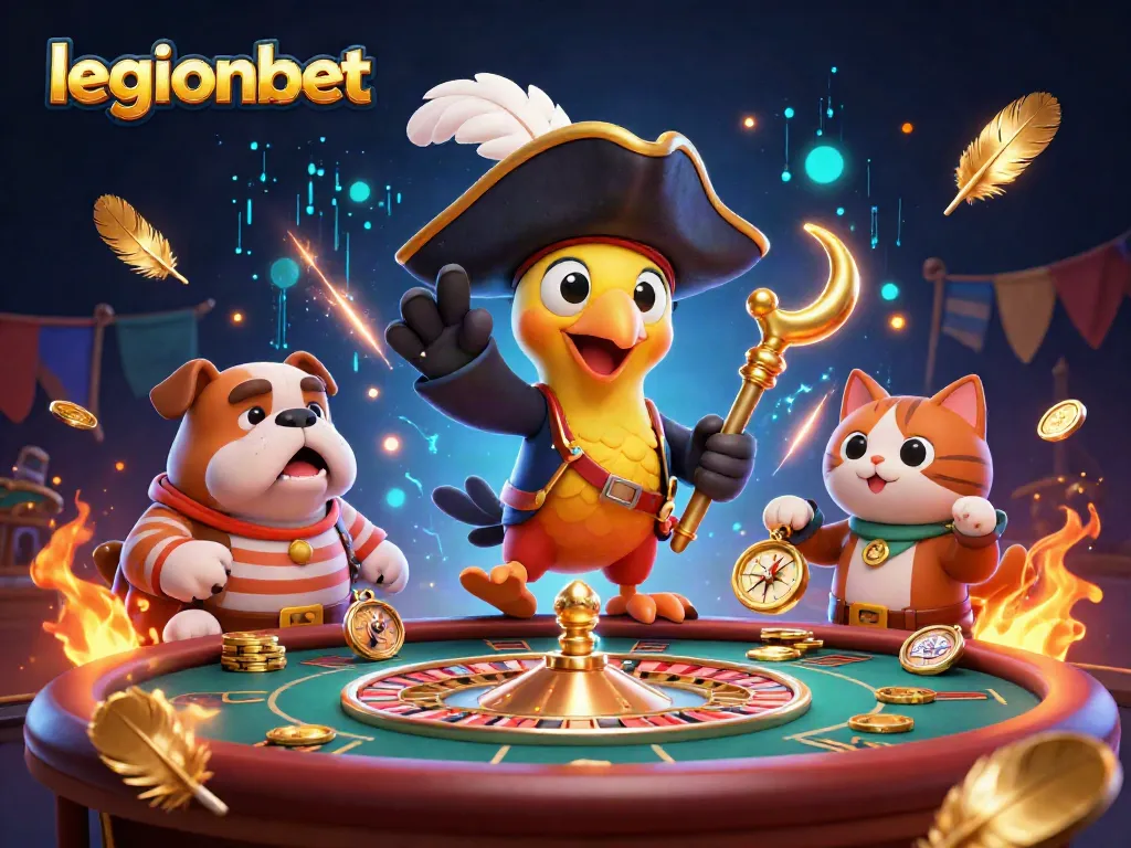 Experience thrilling action at legionbet casino with pirate-themed gambling excitement.