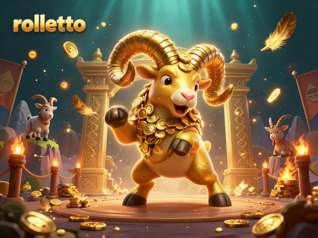 Play at Rolletto and engage with exciting visuals of golden rewards, thrilling atmosphere.