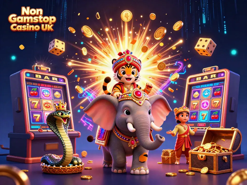 Engage with Non Gamstop Casino UK for an extraordinary gaming adventure featuring vibrant casino elements.