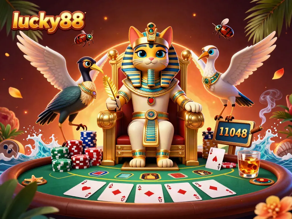Engage in thrilling gameplay at lucky88 with vibrant poker tables and captivating characters.