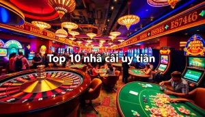 Experience the thrill of winning with Top 10 nhà cái uy tín while engaging at immersive tables and slots.