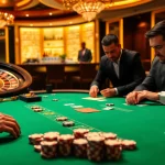 Experience the thrill of poker with FIVE88’s luxurious casino environment full of excitement.