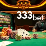 Experience the excitement of online gaming with the 333bet Download app showcasing a vibrant casino atmosphere.