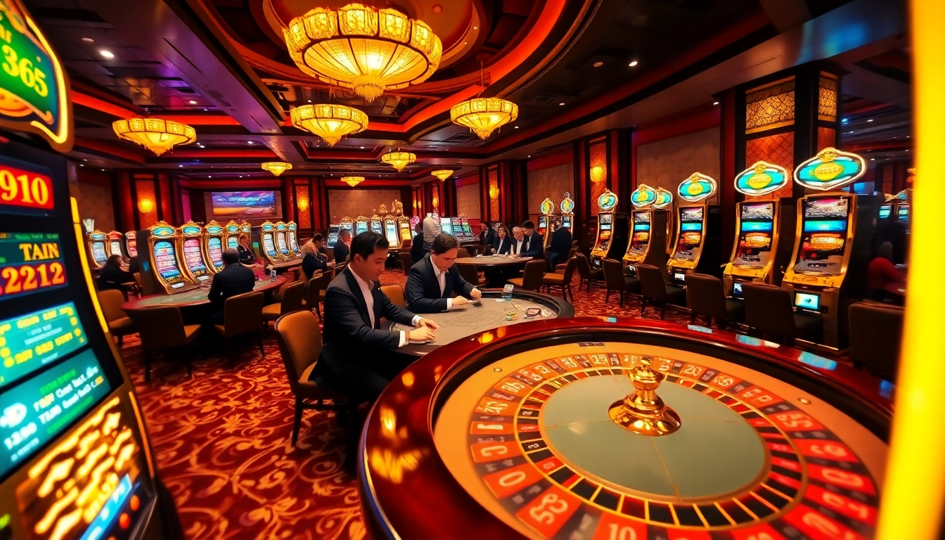 Experience the thrill of gambling at Nhà cái OK365 with vibrant casino games and professional dealers.