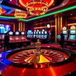Experience the thrill of gambling with TX88 in this exciting casino scene featuring roulette and poker action.