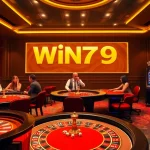 Experience the excitement of Win79 with engaging poker tables and dynamic gaming action.