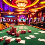 Players enjoying an exciting game session at 68win casino with vibrant tables and thrilling experiences.