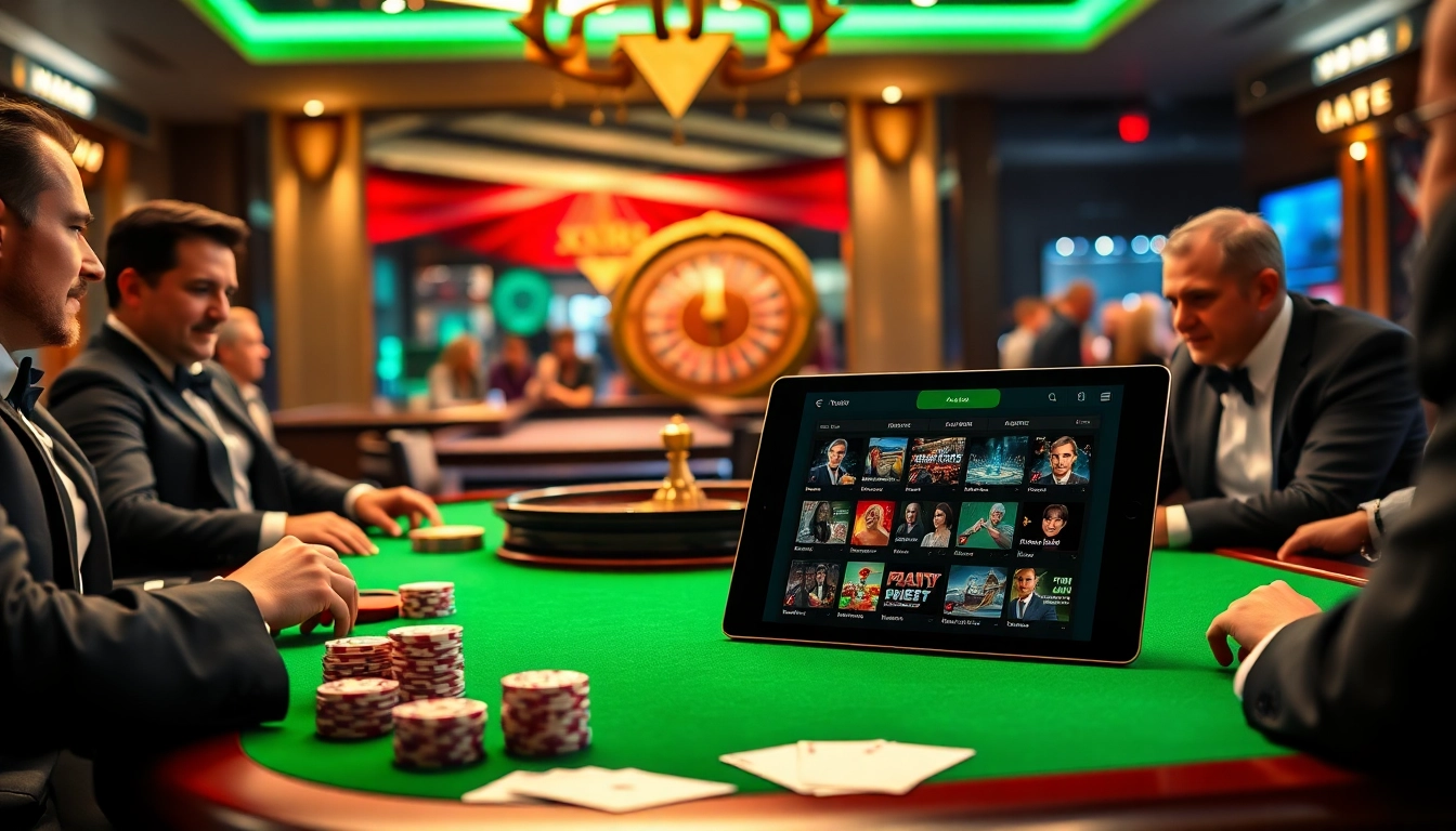 Engage in the excitement of xn88 at a luxurious casino table with poker chips and cards.