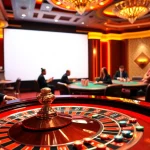 Experience the thrill of a casino with 789win13 showcasing vibrant gaming tables and excitement.