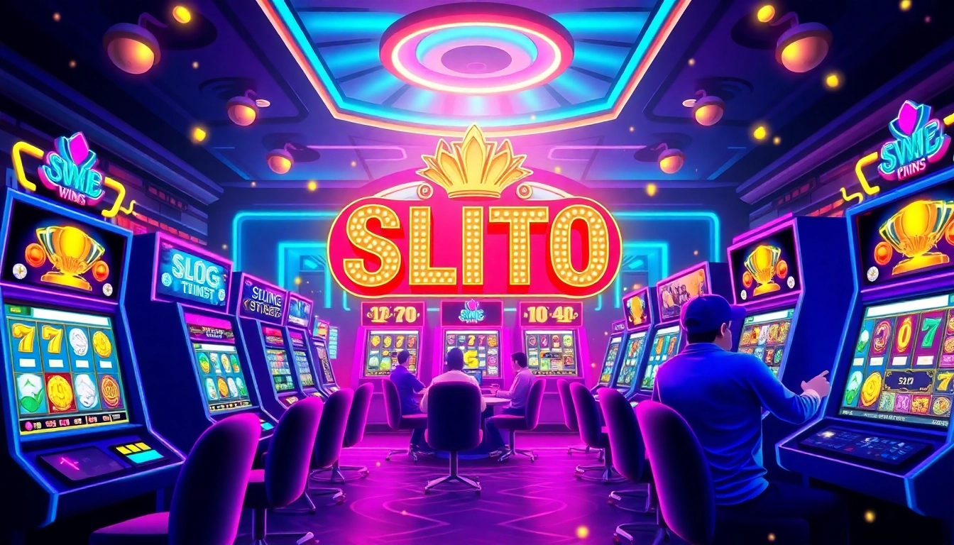 Experience the excitement of hoki138 pro with vibrant online slot games, showcasing thrilling wins and dynamic casino elements.