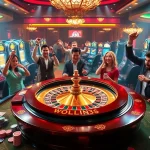 Experience the thrill of winning at Lucky88's vibrant casino with roulette games and slot machines.