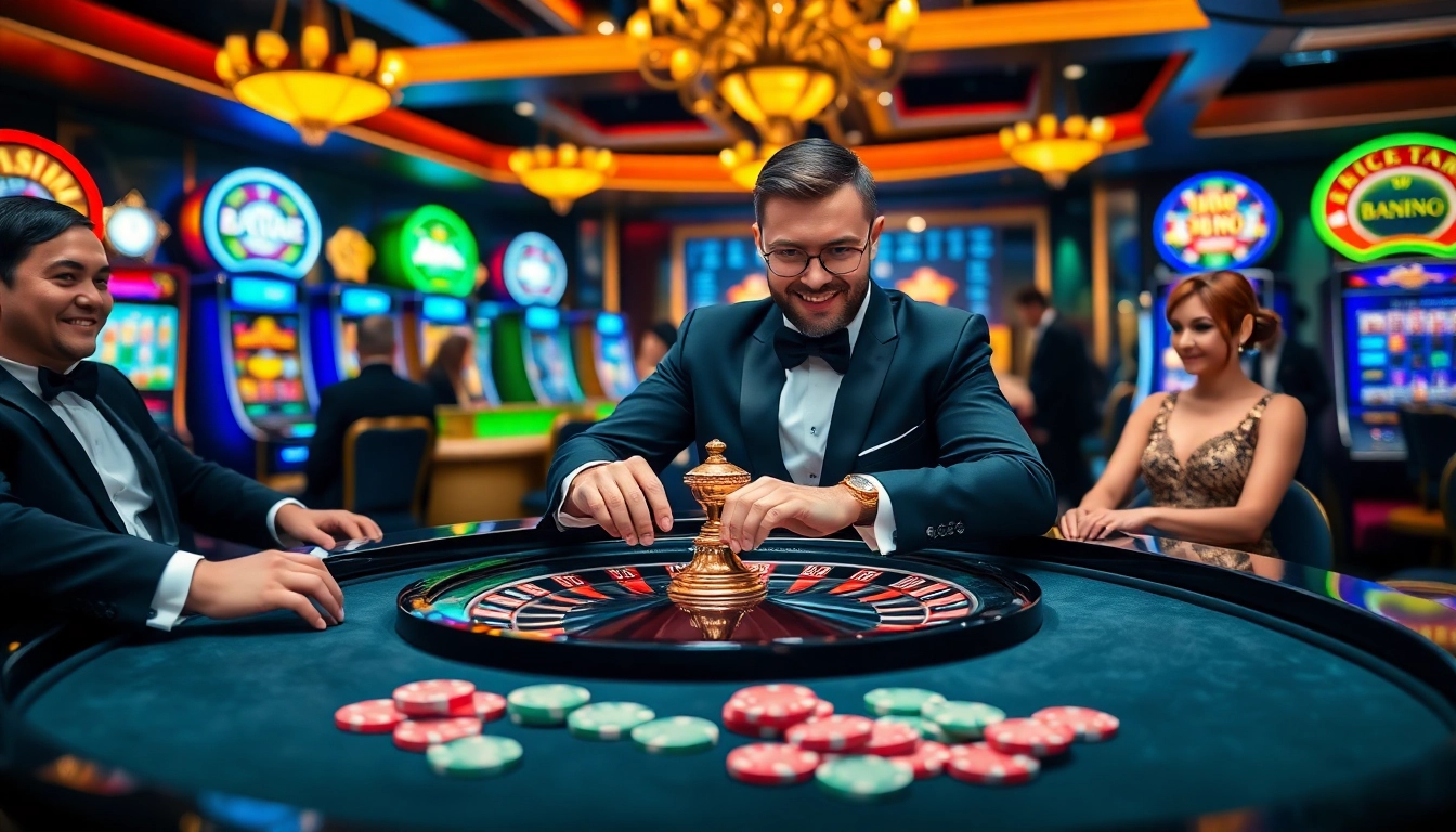 Experience the thrill of gambling at https://tk88t.org/ featuring a vibrant casino scene.