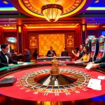 Experience the excitement of gambling at https://ev882.sa.com/, where luxurious casino tables and vibrant players come together.