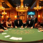 Engaged players at a blackjack table showcasing the luxury and excitement of gambling at https://xx88.cheap/.