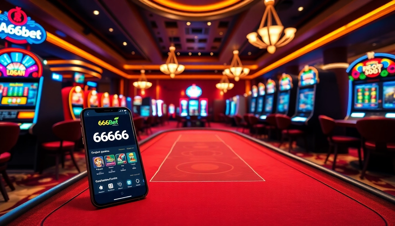Experience the thrill of gambling with 6666bet Download on your device.