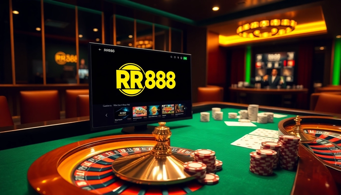 Experience the thrill of online gambling with RR88's exciting casino games and vibrant atmosphere.