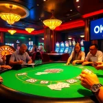 Experience the excitement at OK8386 casino with vibrant poker games and roulette.