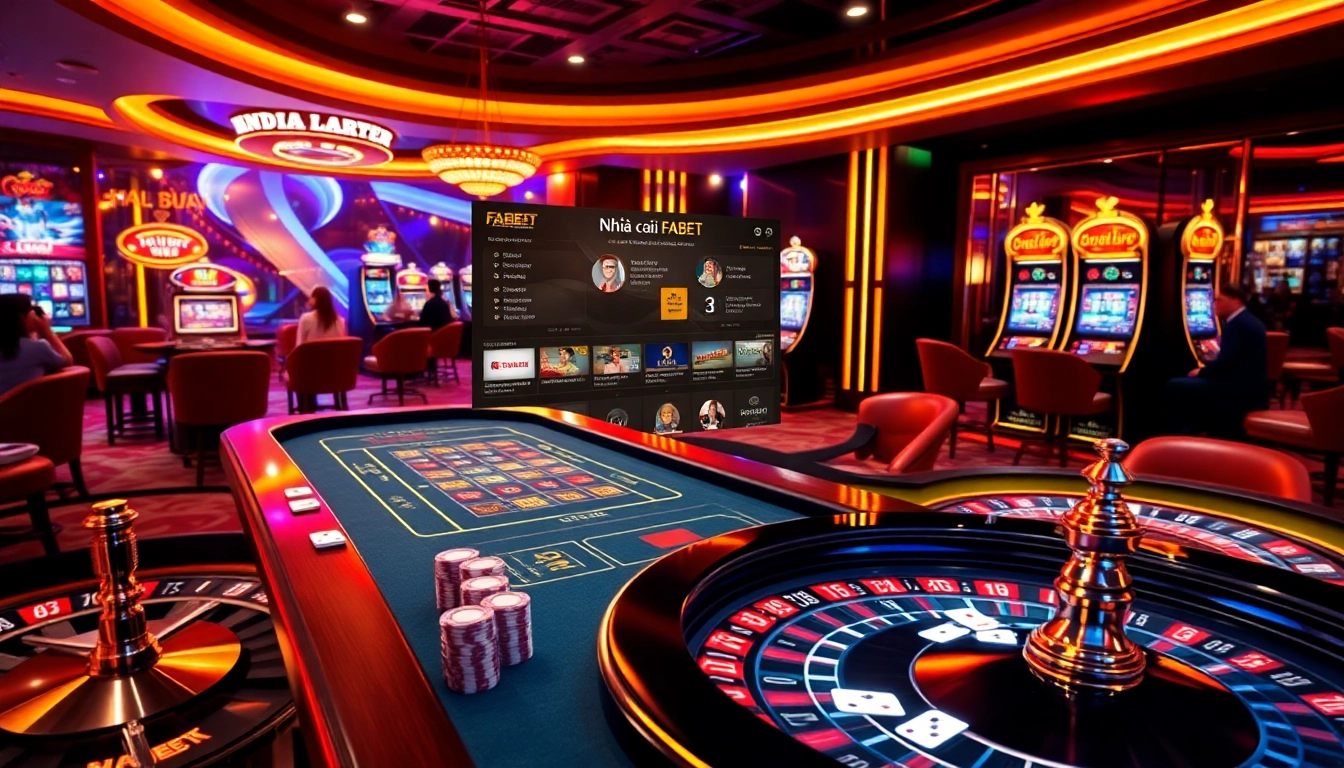 Experience the thrill of the casino with nhà cái FABET's engaging gaming atmosphere.