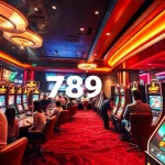 Immersive gaming scene at 789f showcasing thrilling betting options and a dynamic casino environment.