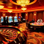 Experience the thrill of xin88 with vibrant casino tables and engaging gaming atmosphere.