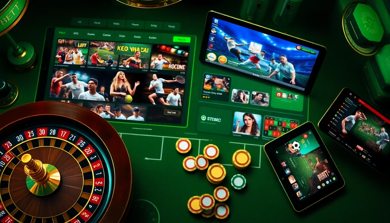 Engage in thrilling bets with keo nha cai as you explore the vibrant online gambling world.