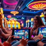 Exciting online gaming experience with k88win digital casino interface, featuring vibrant colors and engaging elements.