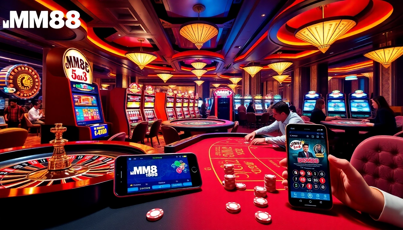 Experience thrilling gambling at MM88 with engaging games and mobile app access.