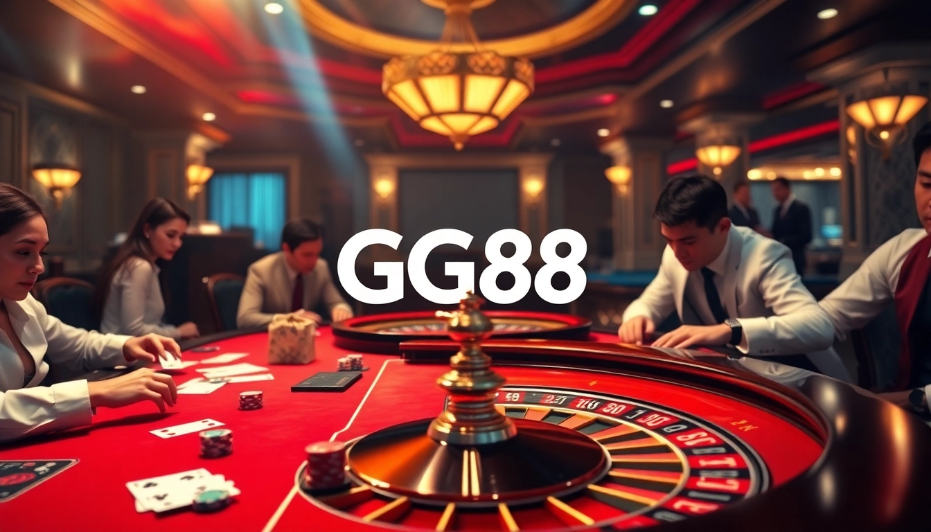 Experience the excitement of GG88 with vibrant casino games and thrilling gambling action.