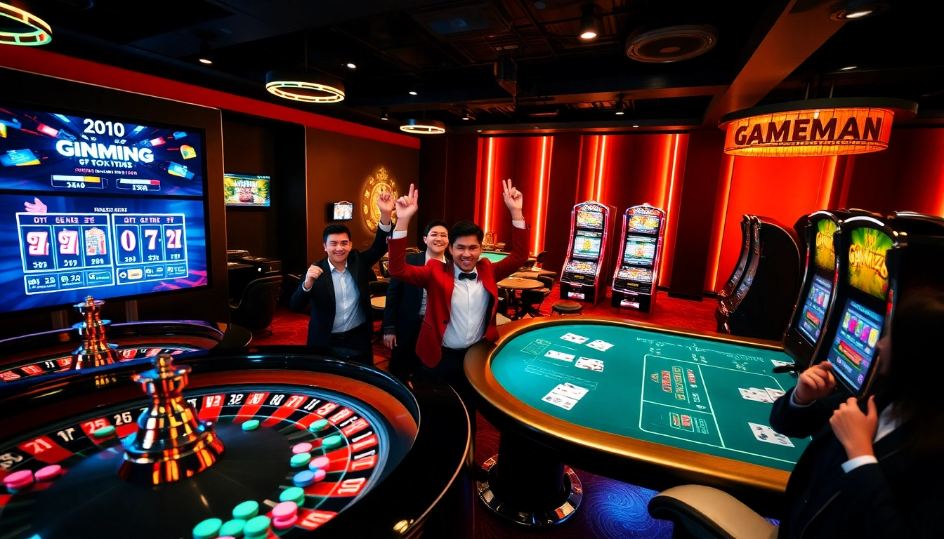 Experience luxury gaming at https://gamemanclub.wiki with poker tables, slot machines, and roulette wheels.