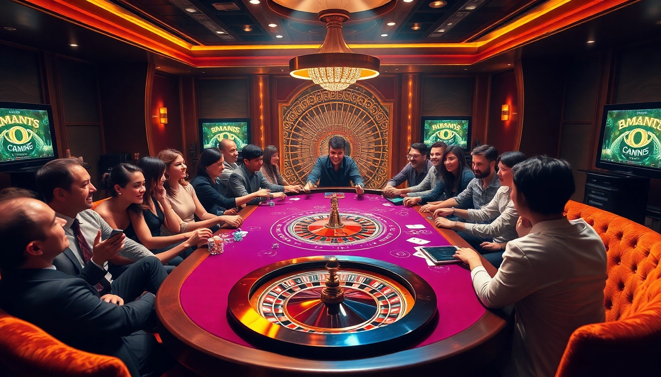 Engage in J8 strategies at a luxurious casino table with poker chips and cards.