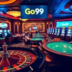 Experience the excitement of Go99 with high-stakes roulette and vibrant casino atmosphere.