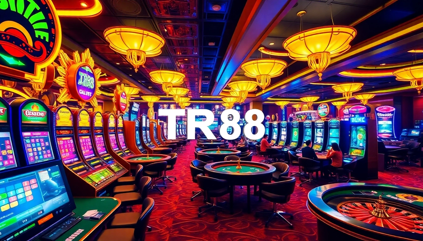Engaged gamblers strategize wins at TR88-inspired luxury casino tables.
