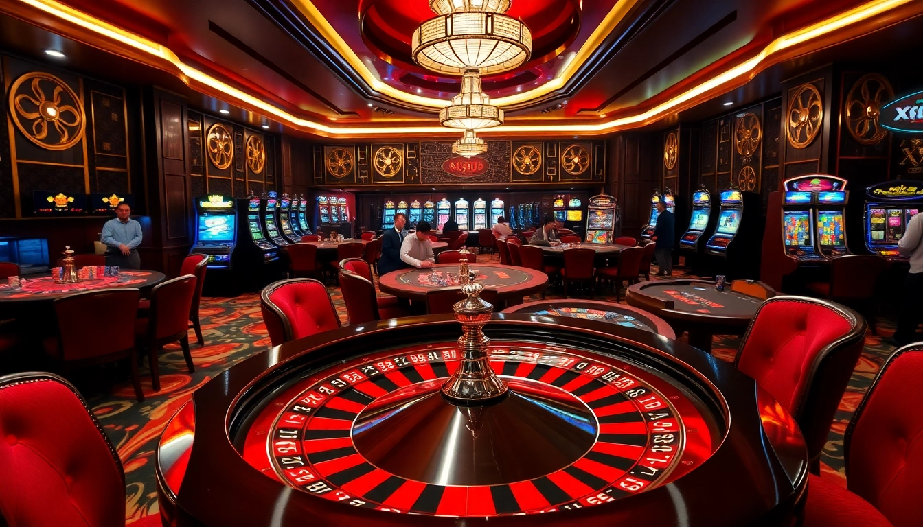 SX88 inviting players to engage at high-stakes casino tables in a luxurious gaming environment.