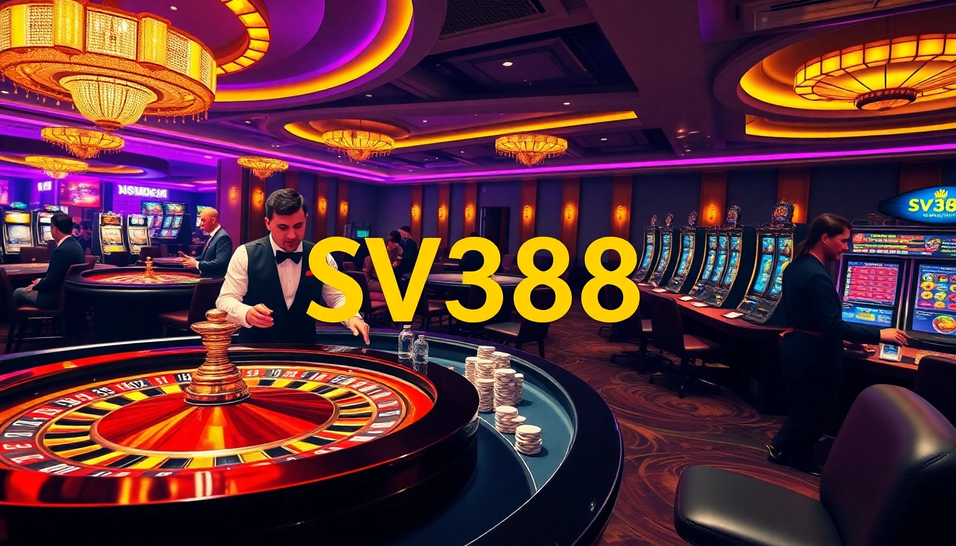 Experience the thrill of SV388's exclusive online gambling with live games and exciting winning opportunities.