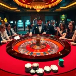 Experience the excitement of FC88 at a luxurious casino setting with roulette and poker.