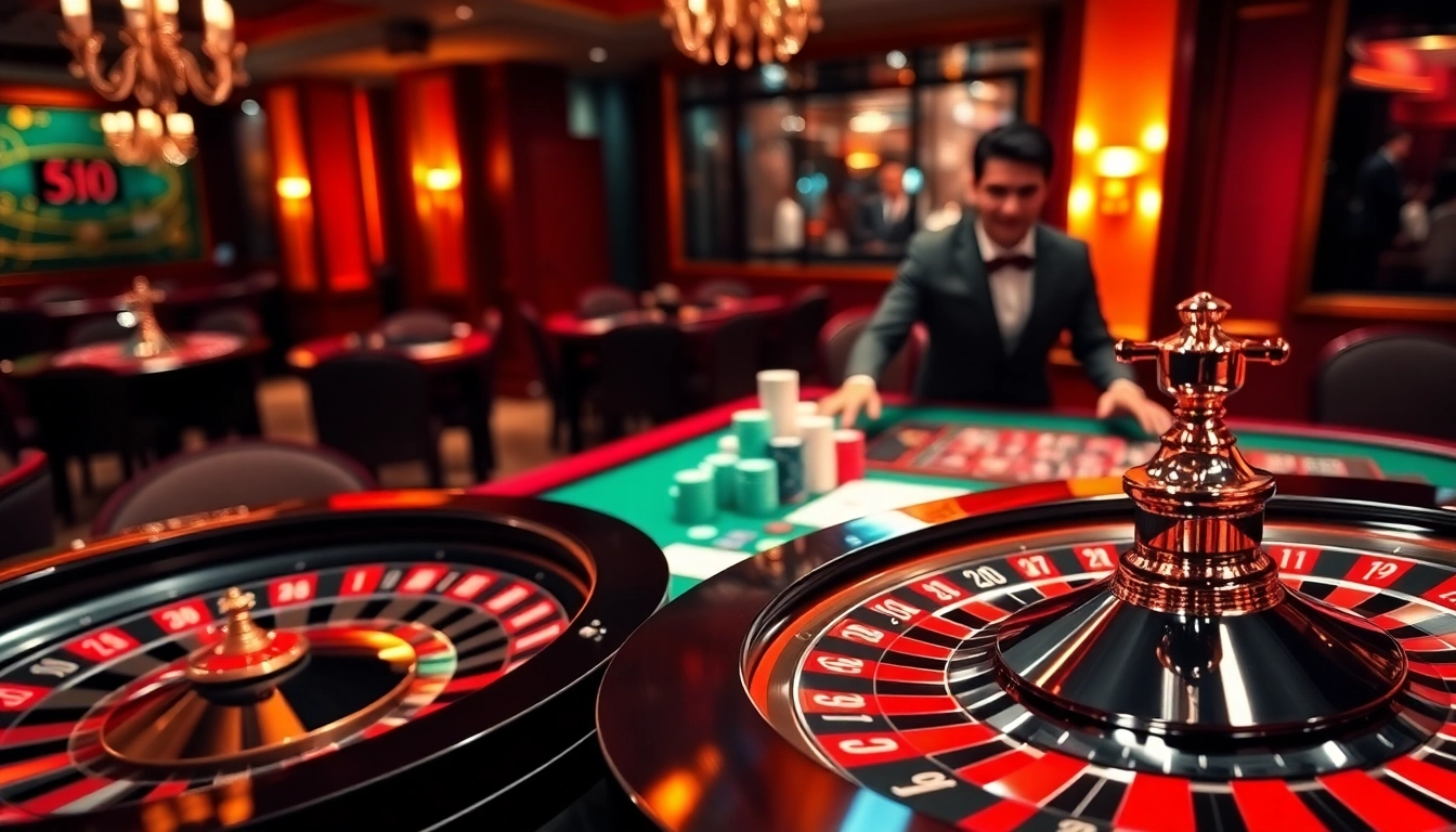 Experience the excitement of S8 with vibrant casino action, featuring roulette and poker gameplay.