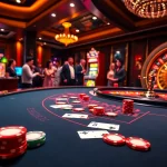 Engage with high-stakes gameplay at https://ok365vvip.com/, featuring vibrant casino tables and players.