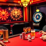 Experience the thrill of https://vaobet.jp.net/ with lively casino activities at a luxurious poker table.