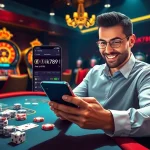 Enhance your betting experience with the exciting ok789 app featuring a vibrant casino scene.