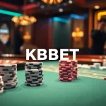 Experience high-stakes gaming at KBBET's luxurious casino tables filled with excitement.