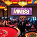 Players experience excitement at MM88 casino with vibrant games and thrilling bets.