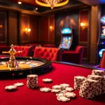 S8 casino game interface showcasing an exciting poker table and vibrant slot machine.