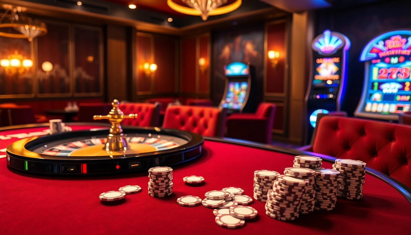 S8 casino game interface showcasing an exciting poker table and vibrant slot machine.