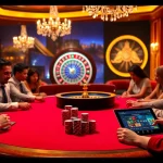 Experience the thrill of u888 with vibrant casino visuals featuring poker and roulette.