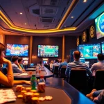 Engaging online betting experience showcasing the Luck8 platform with vibrant gaming elements.