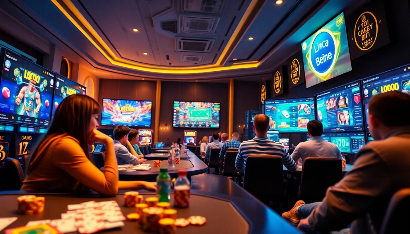 Engaging online betting experience showcasing the Luck8 platform with vibrant gaming elements.