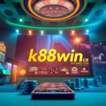 K88win platform showcasing online gaming with vibrant graphics and exciting elements.