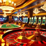 Enjoying an exciting game on the vibrant lc88 casino roulette table with colorful chips.
