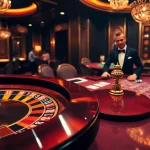 Engaging players at 88i casino table, showcasing vibrant chips and a roulette wheel.