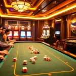 Engaging players at the go88 tài xỉu table in a vibrant online casino atmosphere.